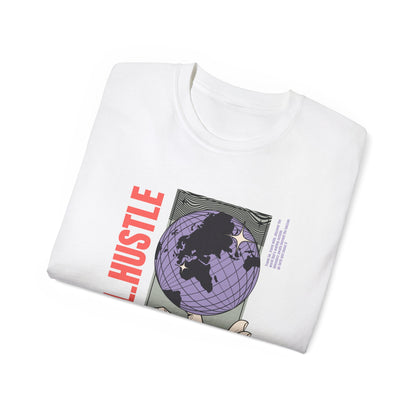 Travel.Hustle Globe Streetwear | Unisex Ultra Cotton Tee