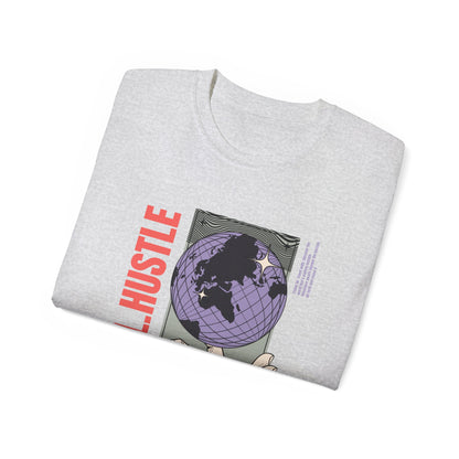 Travel.Hustle Globe Streetwear | Unisex Ultra Cotton Tee