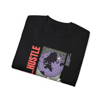 Travel.Hustle Globe Streetwear | Unisex Ultra Cotton Tee